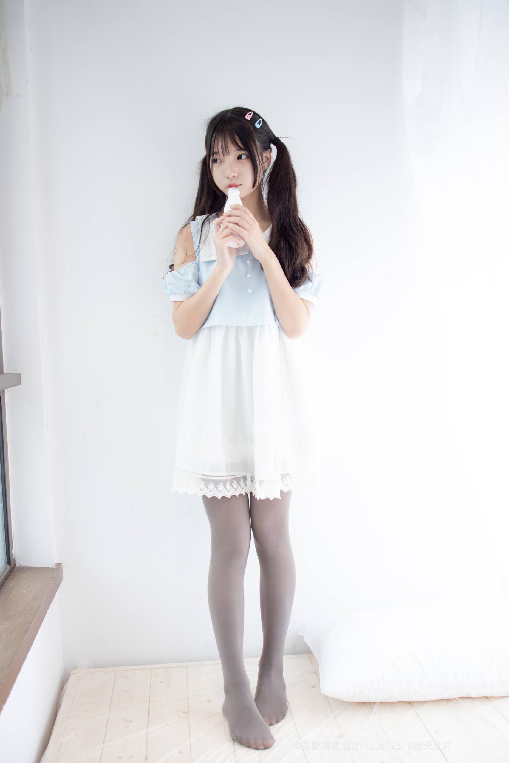图片[6]-超级甜美的灰丝小姑娘【86P】20005-朵兔兔