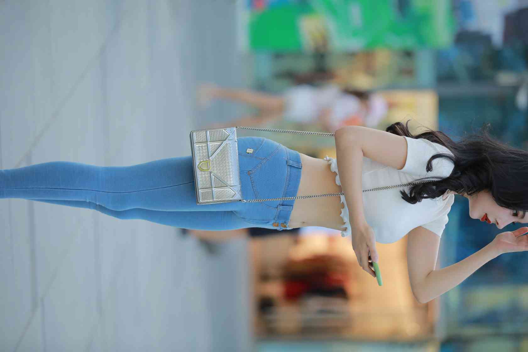 图片[3]-非常漂亮的紧身牛仔裤女孩【115P】04016-朵兔兔