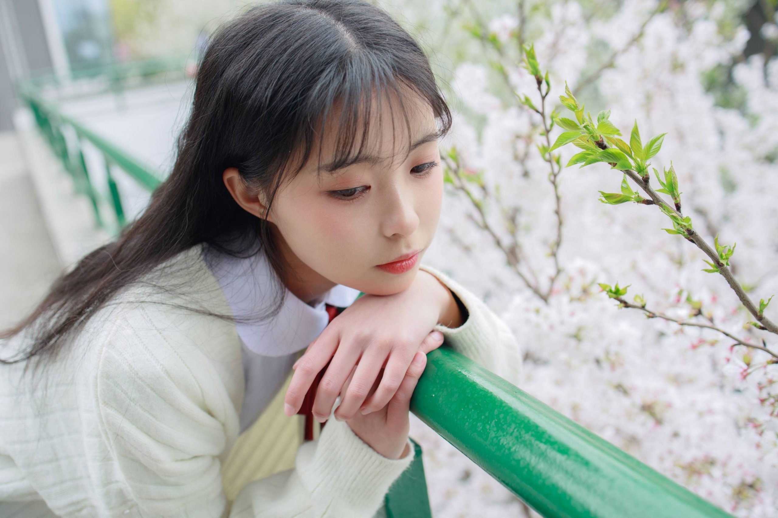 图片[6]-甜美可人的白丝姑娘【127P】20011-朵兔兔