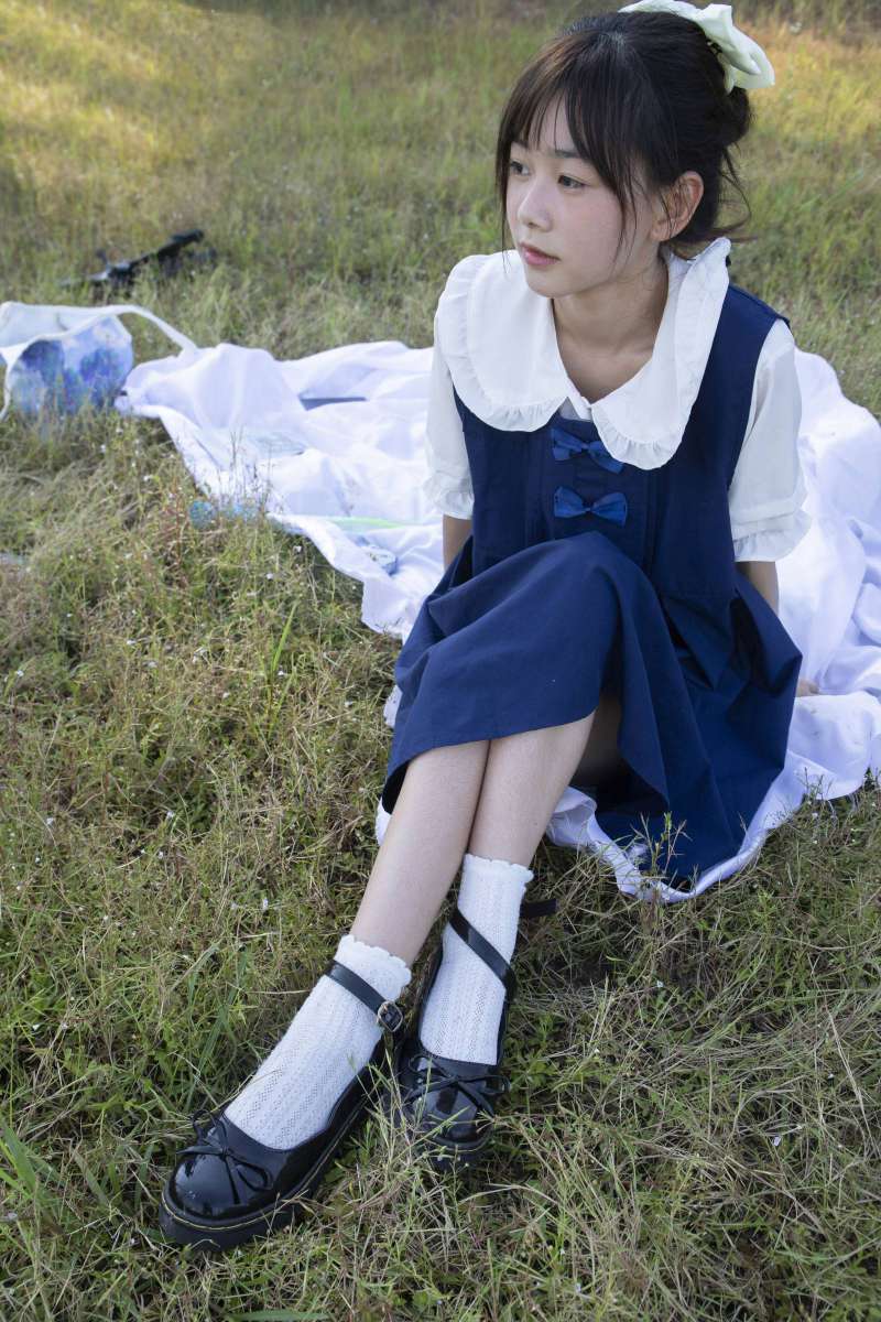 图片[6]-非常甜美的牛仔裙女孩【226P】20021-朵兔兔