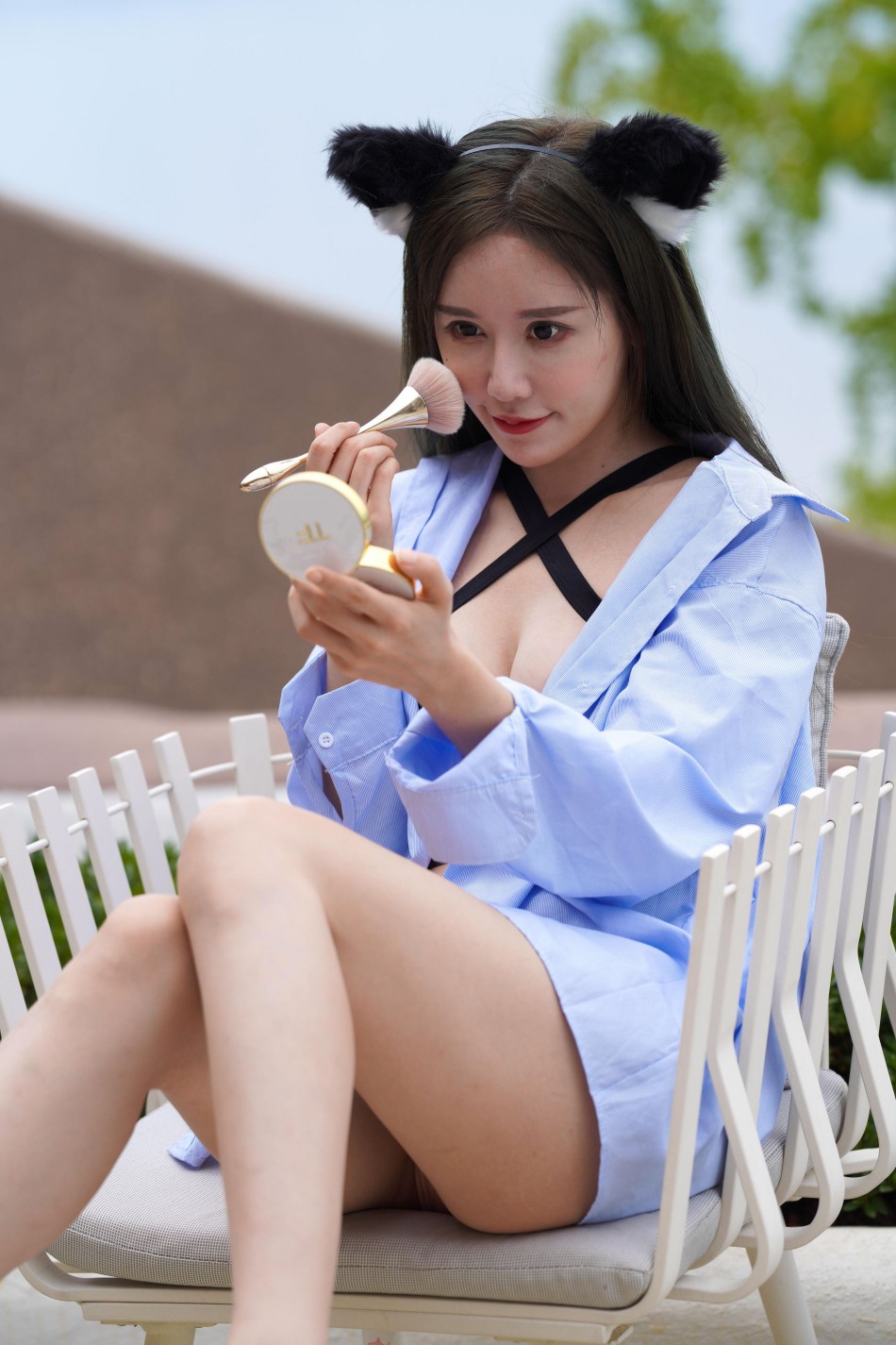 图片[5]-可爱的猫耳朵比基尼美少女【394P】00043-朵兔兔