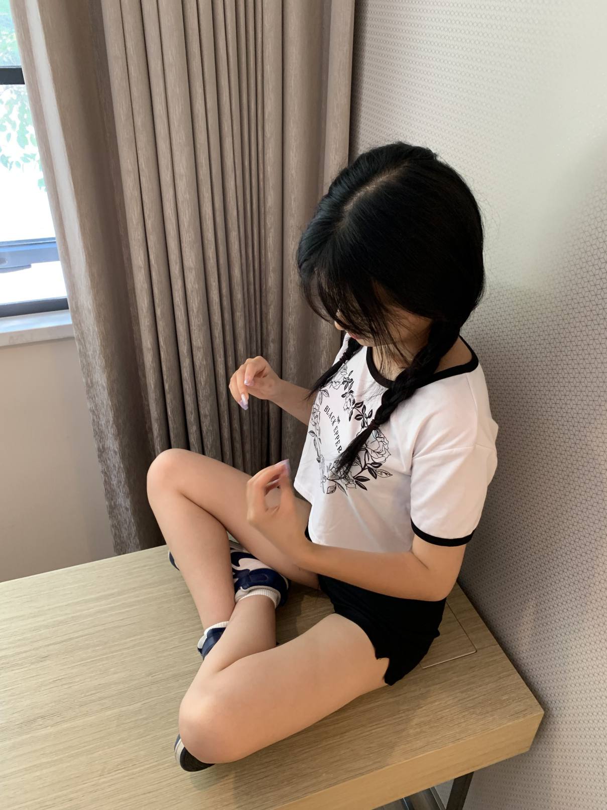 图片[4]-调皮的白袜女孩【149P】20017-朵兔兔