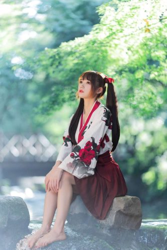 【免费】穿汉服的双马尾女孩【35P】20025-朵兔兔