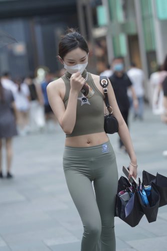 戴口罩的瑜伽裤小女人J3557 133P-1.43GB-朵兔兔