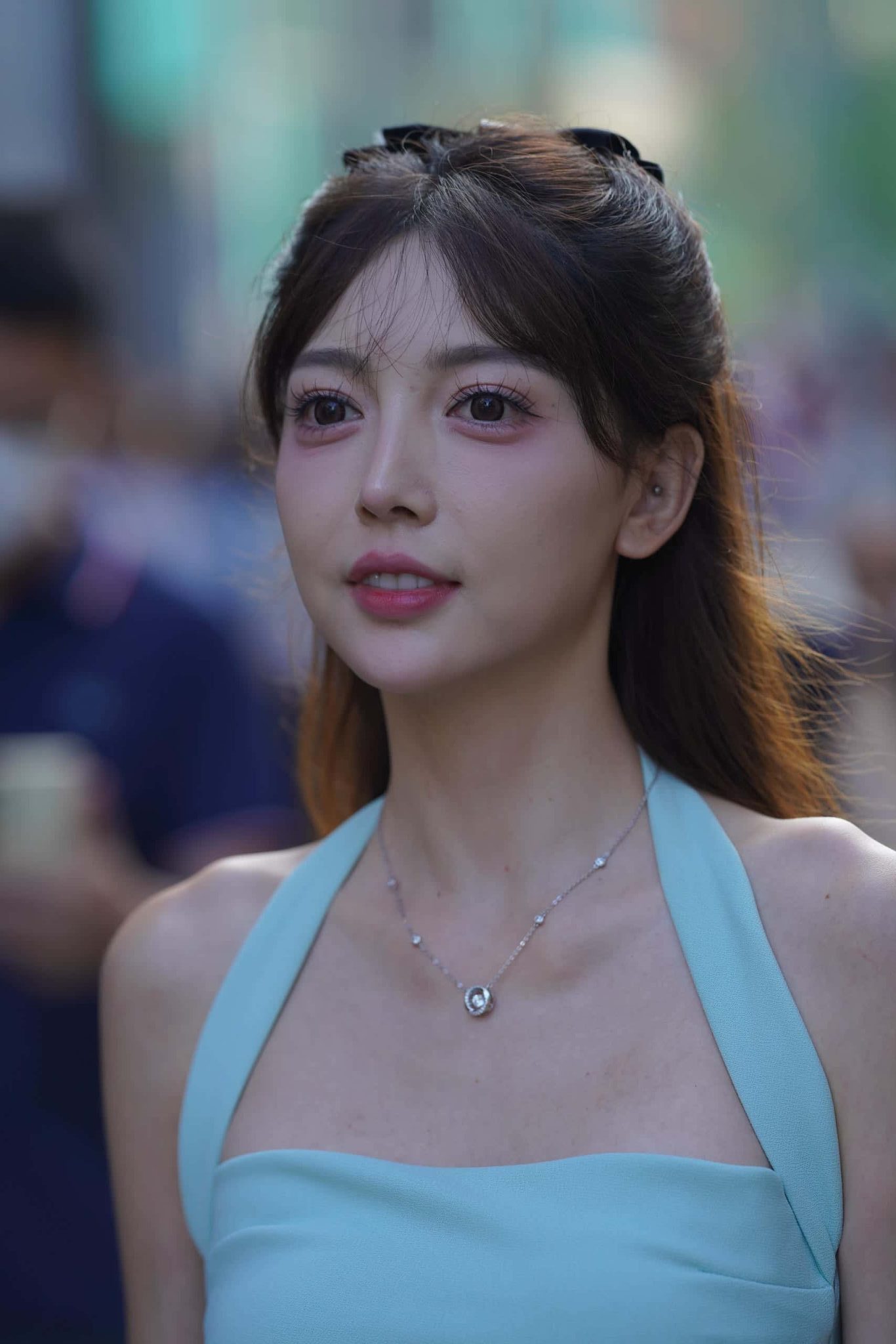P4372 甜美吊带长裙 【176P】-朵兔兔