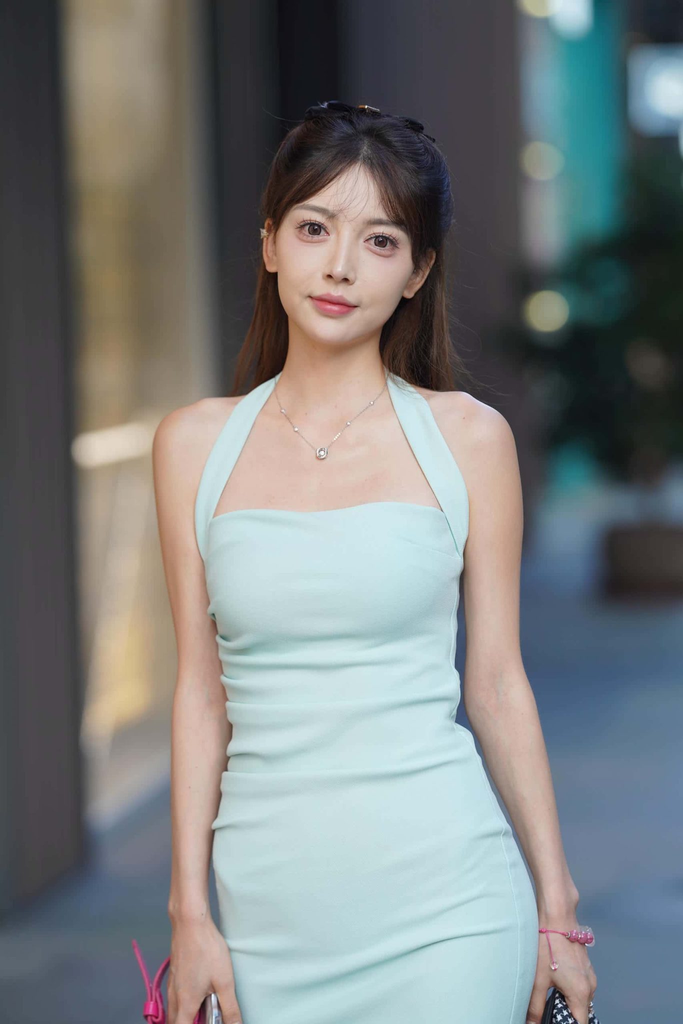 图片[3]-P4372 甜美吊带长裙 【176P】-朵兔兔