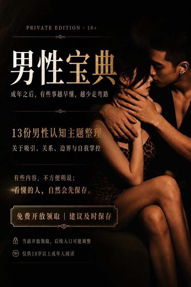 粉丝福利—男性宝典（价值4980）必看！-朵兔兔