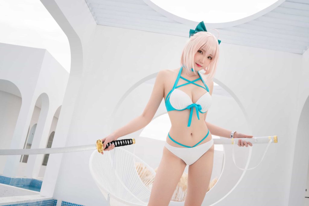 26P瓜希酱 总司水着满破 cosplay福利NO.022-朵兔兔