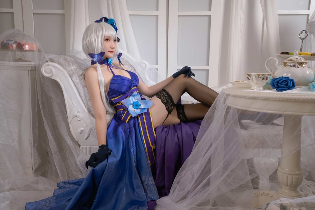 图片[3]-18P瓜希酱 光辉 茶会 Cosplay中国NO.011-朵兔兔