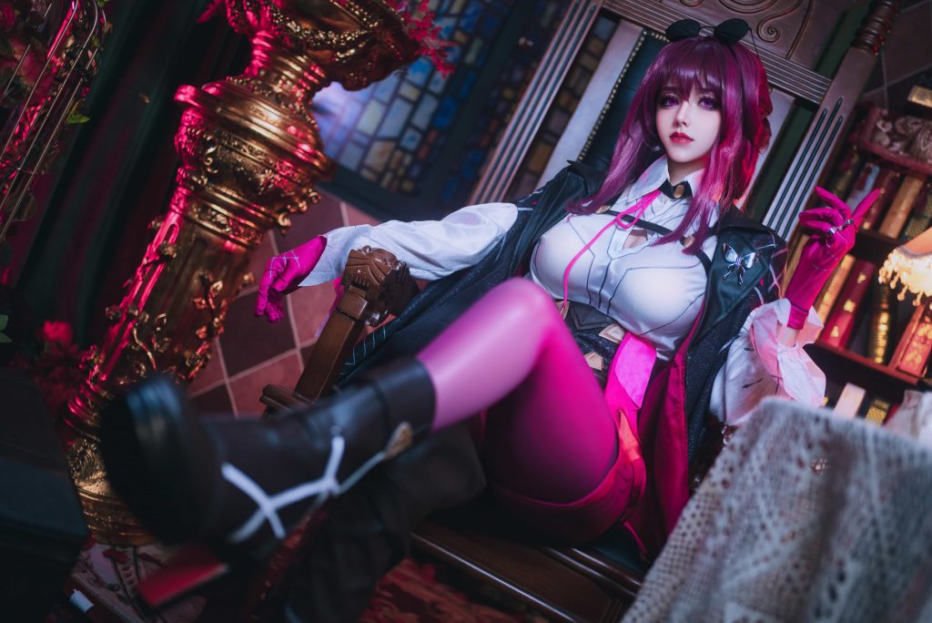 图片[2]-99P+1视频鹿八岁baby 卡芙卡 cosplay图片 送自拍NO.045-朵兔兔