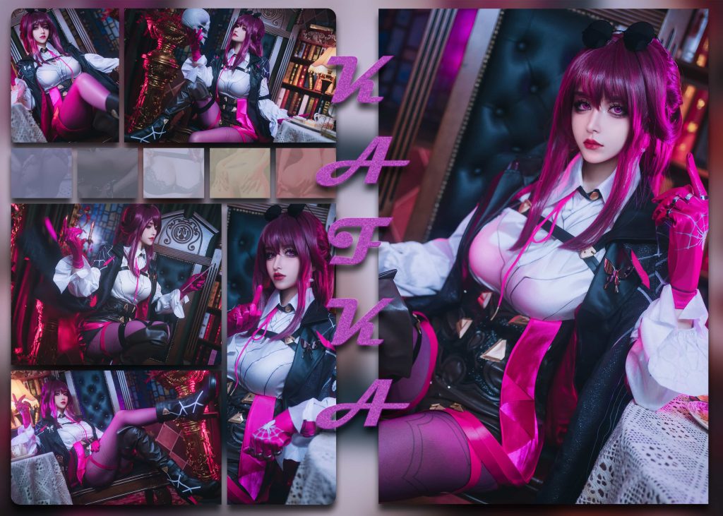 图片[4]-99P+1视频鹿八岁baby 卡芙卡 cosplay图片 送自拍NO.045-朵兔兔